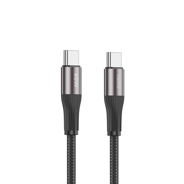 VIDVIE CB4038-C&amp;C Type-C to Type-C Cable - 60W Fast Charging &amp; Data Sync 3M