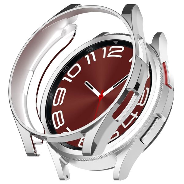 Hollow Case Compatible With Samsung Galaxy Watch 6 Classic 47mm-Silver