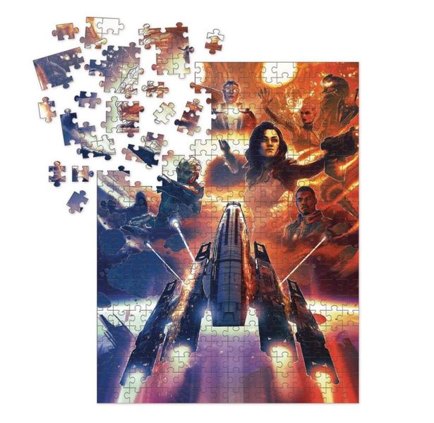 Dark Horse Deluxe: Mass Effect 1000 Piece Deluxe Puzzle - Outcasts