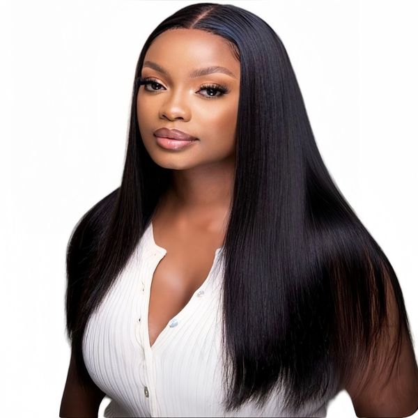 Marigold 20-Inch Straight Wig Full Frontal Human image