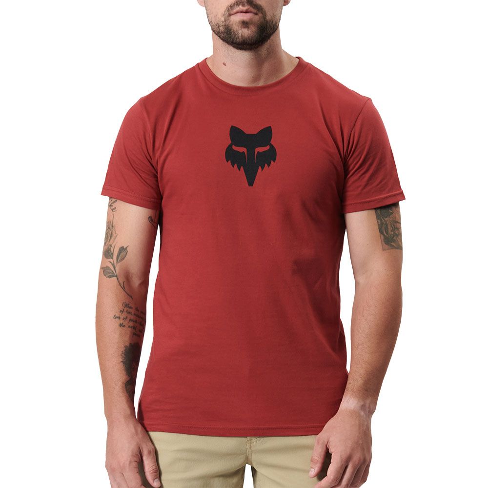 Fox Men's Fox Head Short Sleeved Tee - Scarlett | Shop Today. Get it ...