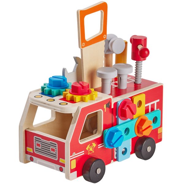 Chenshia STEM Montessori Wooden Toolbox Toy Set - Learning Toy Ages 3-4+