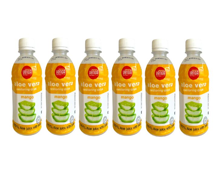 Venga Aloe Vera Drink 350 ml Mango (6 Pack)