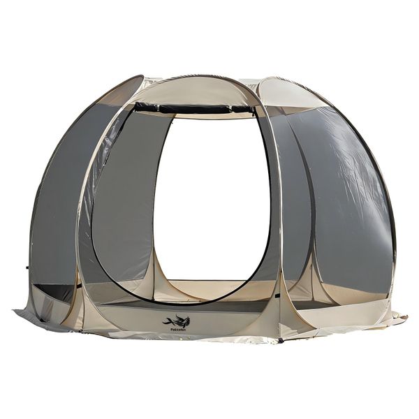 PAKICETUS Pop-up Camping Tent 4-6P Outdor Screen House with Mosquto Netting