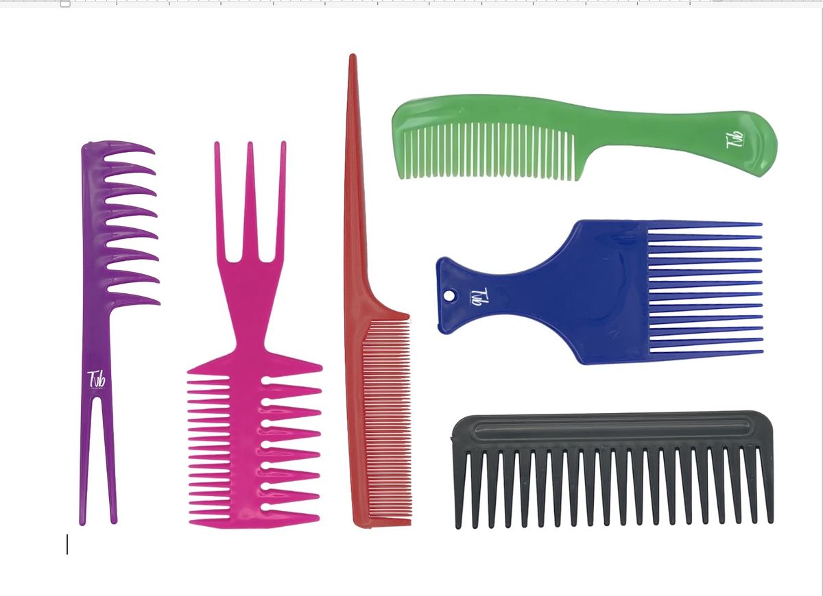 Wave goodbye to bad hair days wide tooth fine tooth fat tail and