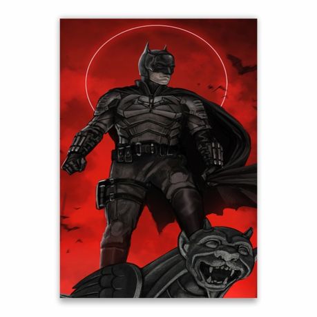 Batman On A Stone Gargoyle Poster - A1 | Buy Online in South Africa |  