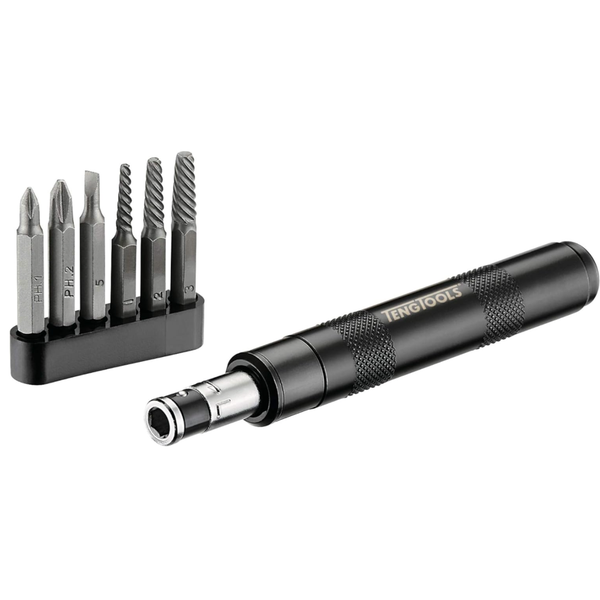 TengTools - Impact Driver Set 1/4 inch dr 7 pcs - IDSE7