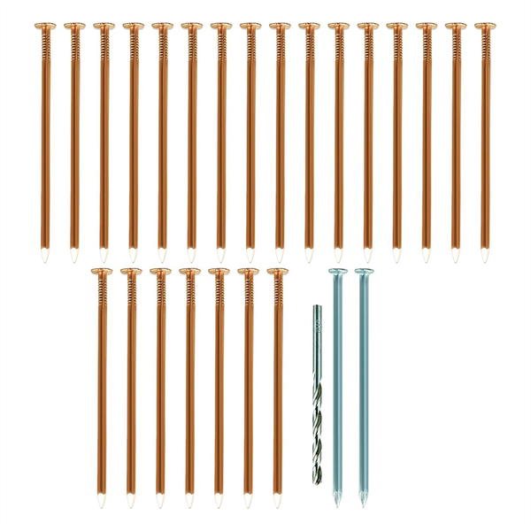 Copper Nails To Killing Trees,3.5 Inch Pure Copper Nails Bulk