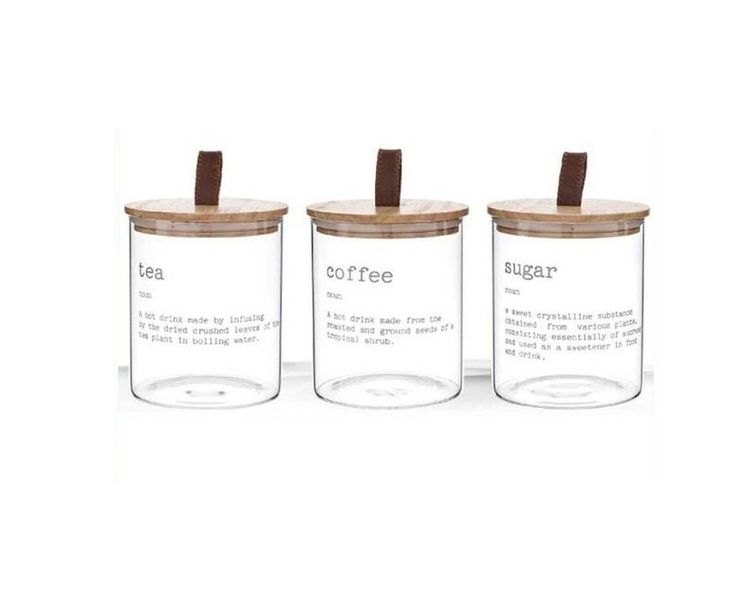 Pure Seal Glass Storage Jar Set (3pieces)