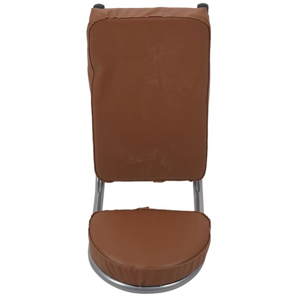 Children's Bike Seat Back Seat Soft Cushion Rear Rack Seat-Brown