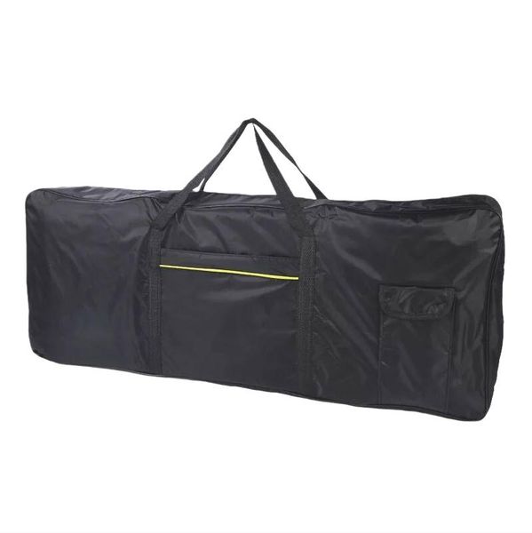 Standard Black Waterproof Oxford Cloth Keyboard Bag 61 Keys Keyboard Case