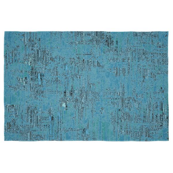 Cape Art Chenille Modern Blue Rough Texture Rect image