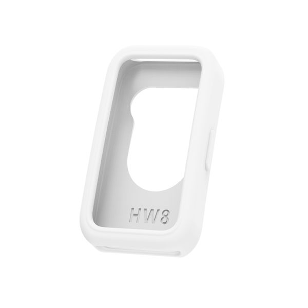 Silicone Protective Case For Huawei Band 8-White