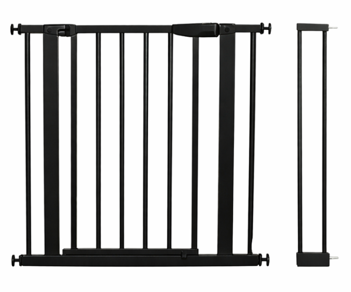 Babies-Up Safety Gate for Baby Sliding Door Retractable 75 -82cm + 14CM