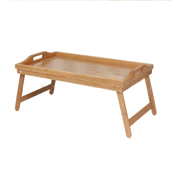 Bamboo Bed/Desk Folding Table &amp; Tray
