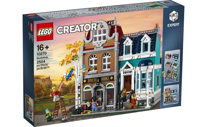 LEGO Icons Bookshop 10270 Building Kit (2,504 Pieces)