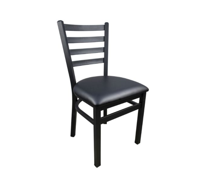 Metal Ladder-Back Chair
