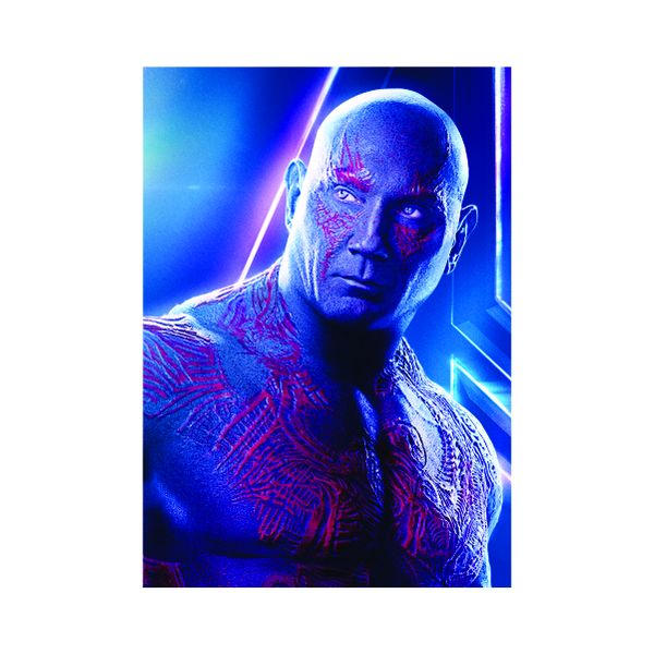 Infinity war drax dave bautista avengers - A1 poster