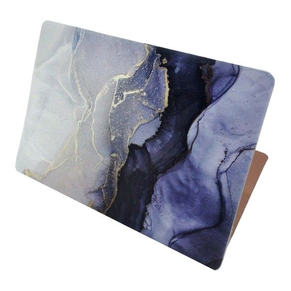 Ombre Quartz Hard-Shell Case For MacBook Air M2 2022 - Multicolour