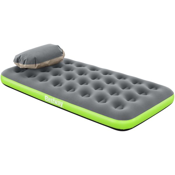 Bestway Roll &amp; Relax Air Mattress Twin - 1.88m x 99cm x 22cm