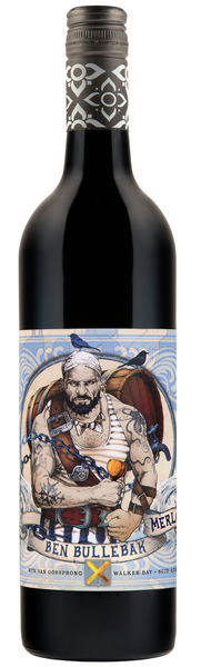 Ben Bullebak Merlot - 6 x 750ml