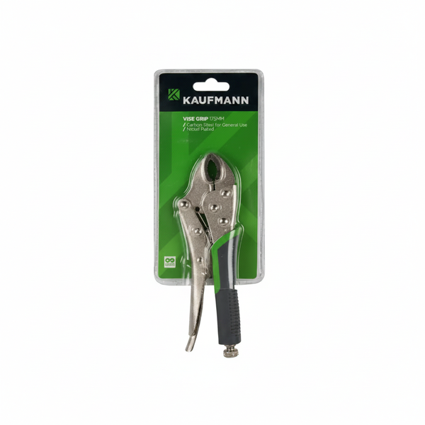 Kaufmann 175mm Vice Grip Tool - Durable Chrome Vanadium Steel