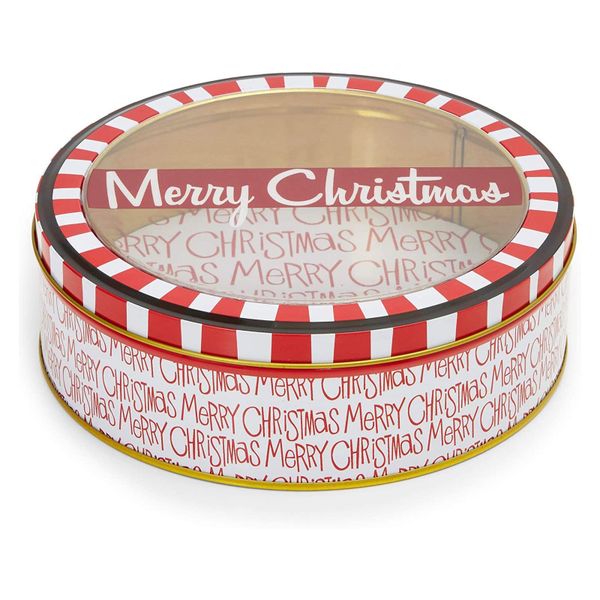 Designer Round Tins 7.5cmH X 22cm D