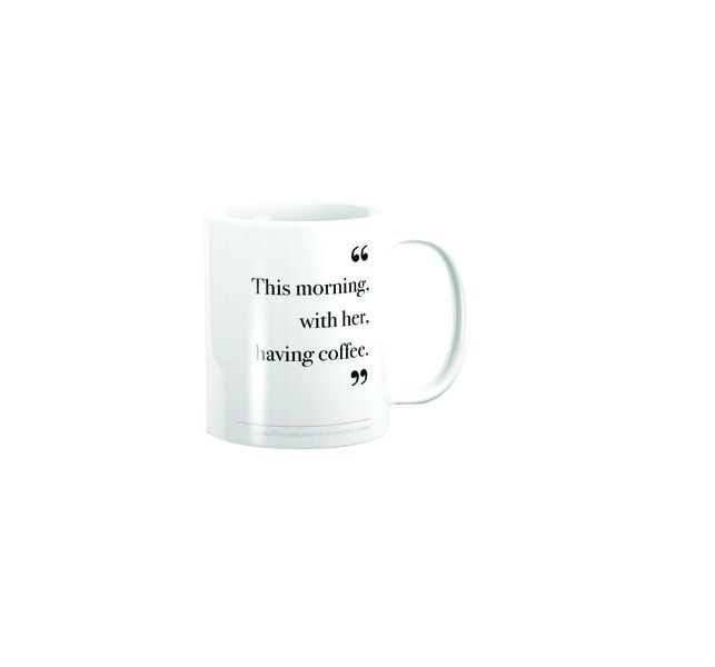 PepperSt Mug - With her, having coffee