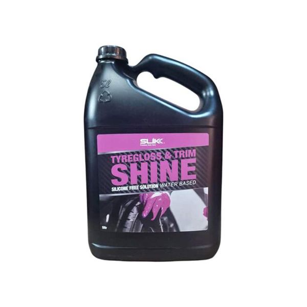SLIKK Tyregloss &amp; Trim Shine 5 Litre ( 2 Pack )