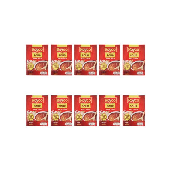 Royco Packet Soup Beef &amp; Onion - 10 x 50g