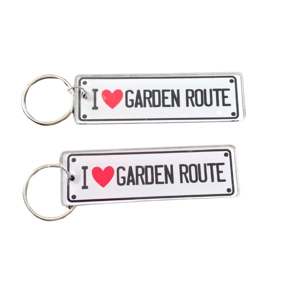 Keyring Numberplate Home Assecories Garden Route