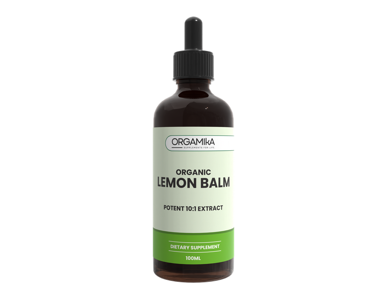 Orgamika Liquid Lemon Balm | Potent 10:1 German Extract