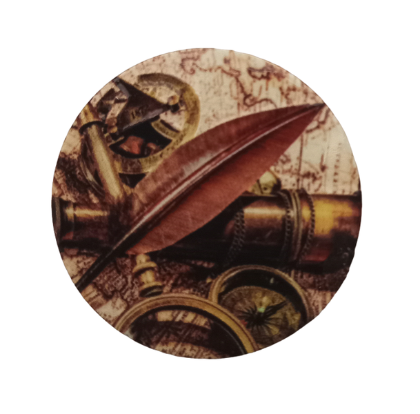 Popsocket Phone Grip Stick On - Teleschope quill pen map