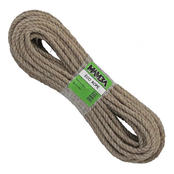 Eco Rope Hank - 7mm x 30m, Light Brown (Bulk Pack of 2)