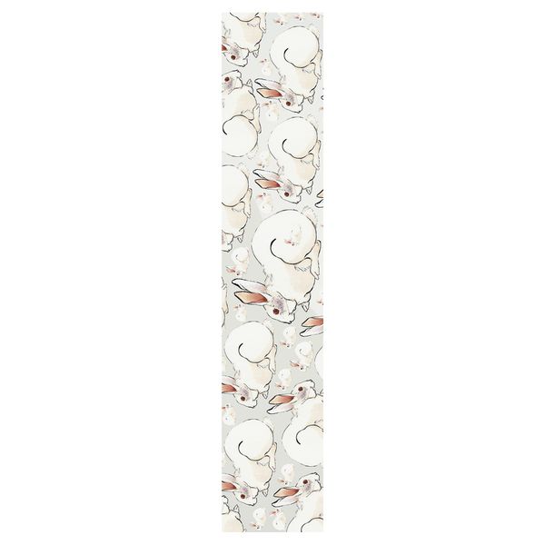 White Rabbits Table Runner