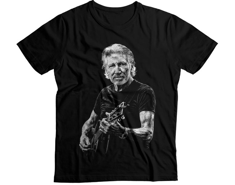 Roger Waters Iconic Live Performance Rock Legend Graphic T-Shirt