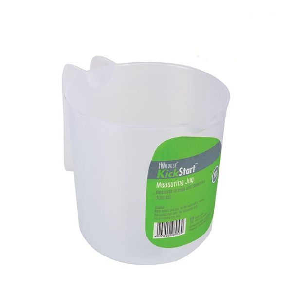 Bulk Pack x 2 Measuring-Jug Plastic 1.0L(4-Cup)