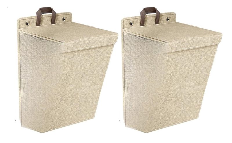 Laundry Baskets - Beige - 2 piece
