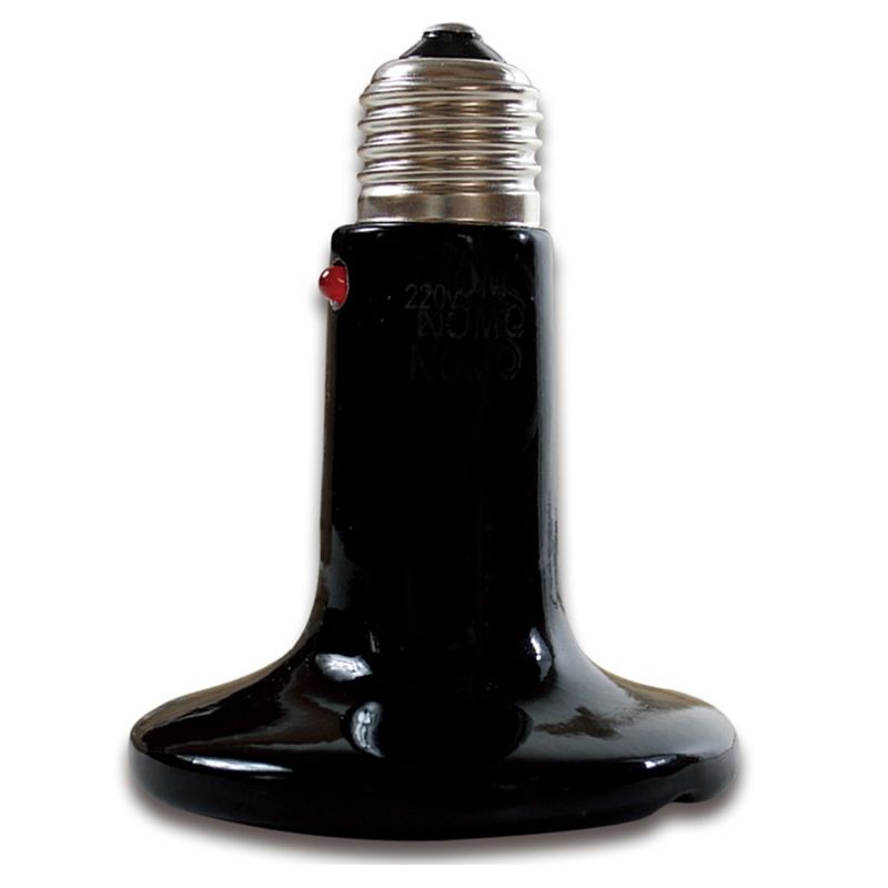 NOMOY Reptile Frosted Ceramic Heat lamp 25w (With Indicator) Shop