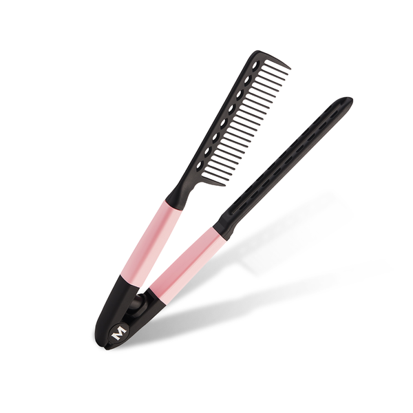 Moyoko V-Comb - Hair Straightening Comb - Straightener Comb for Flat Iron