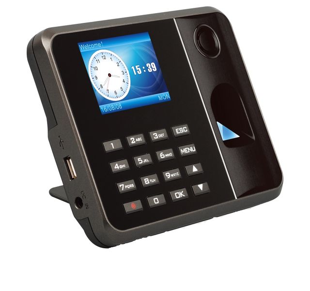 IronClad Employee Fingerprint time Attendance Machine with Backup Battery