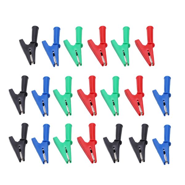 Test Clip Set 10mm with 4mm Banana Jack