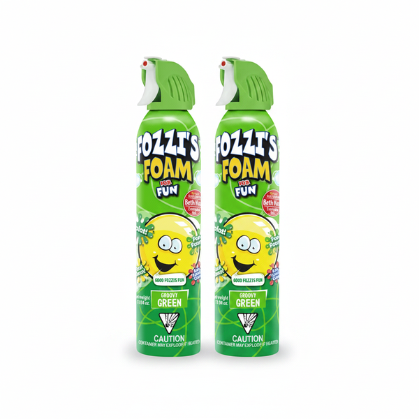 Fozzis Kids Foaming Bath Soap - Groovy Green 340ml - 2 Pack