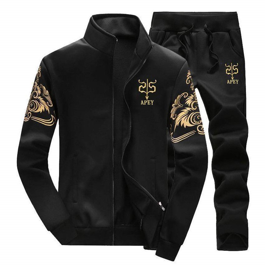 APEY Tracksuits For Men Women Slim Fit Men s Jacket Sweat Pants 