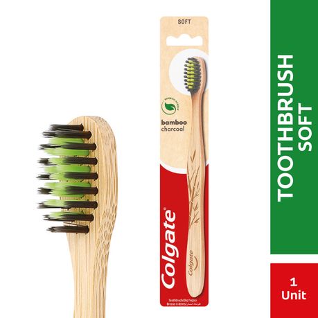 colgate bamboo charcoal soft toothbrush