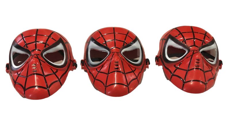 Spider Man Face Mask - Pack Of 3