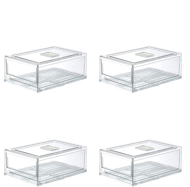 Storage/Fridge Drawer - Medium 4 Pack Bundle