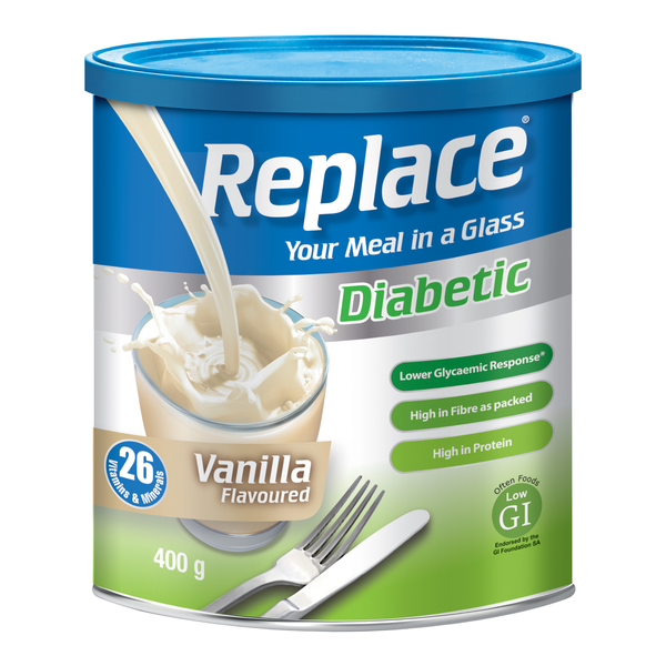 Replace Diabetic Vanilla - 400g