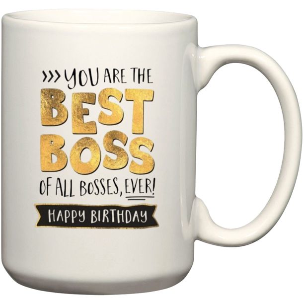You're The Best Boss Happy Birthday Gift Coffee Mug