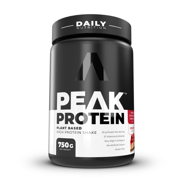 PEAK Protein 750g Strawberry Roasted Cheesecake